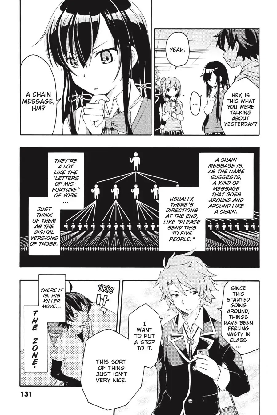 My Youth Romantic Comedy Is Wrong as I Expected @ comic Chapter 10 page 7 - Chapter 10
