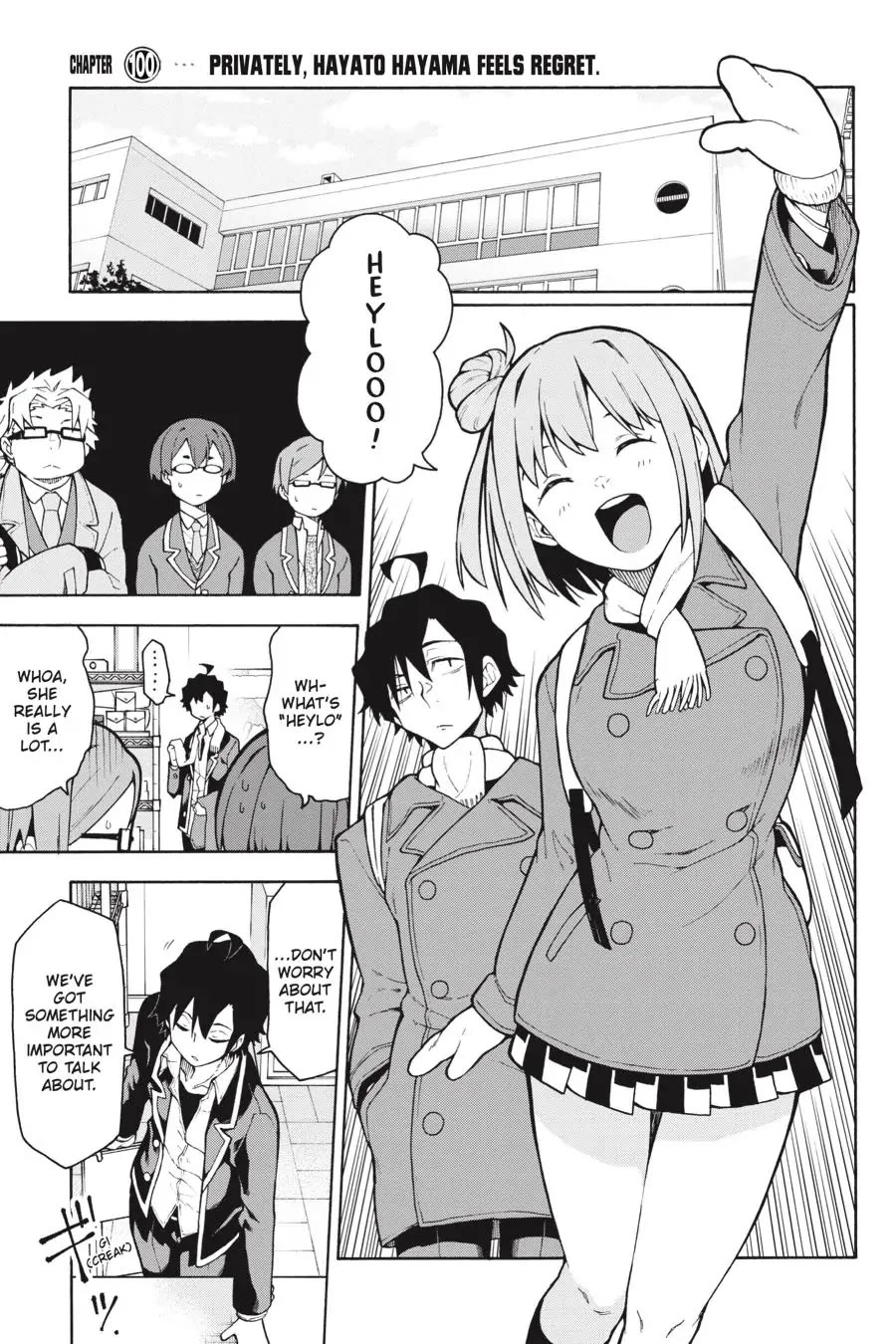 My Youth Romantic Comedy Is Wrong as I Expected @ comic Chapter 100 page 1 - Chapter 100