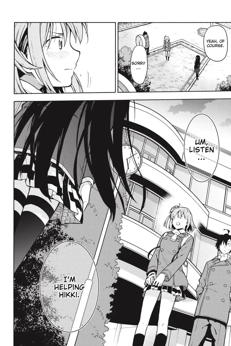 My Youth Romantic Comedy Is Wrong as I Expected @ comic Chapter 100 page 20 - Chapter 100