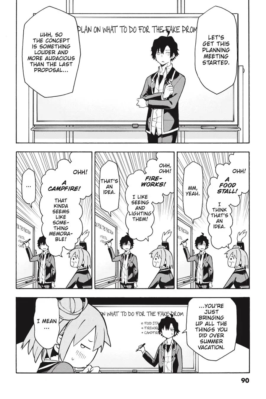 My Youth Romantic Comedy Is Wrong as I Expected @ comic Chapter 100 page 4 - Chapter 100