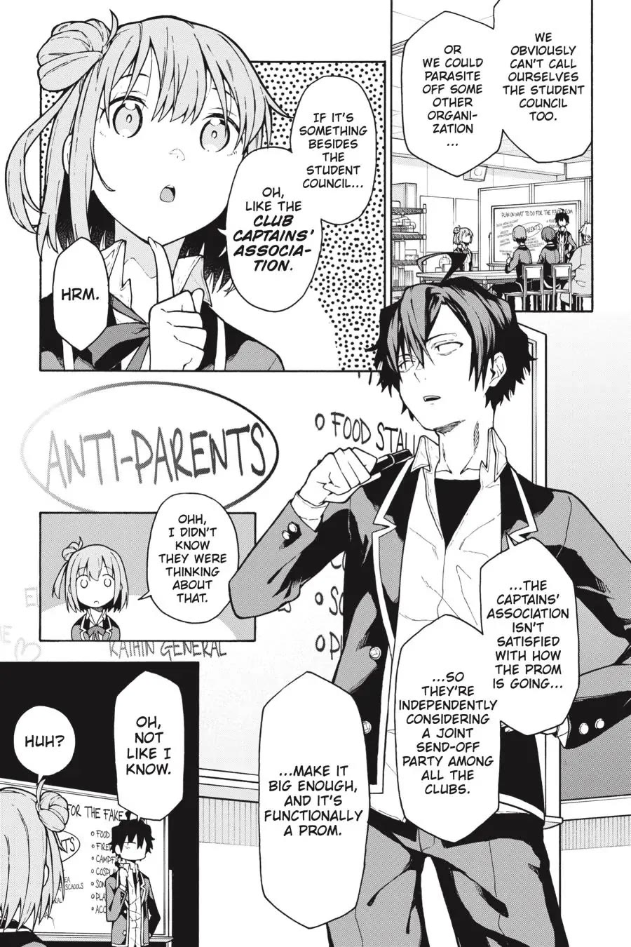 My Youth Romantic Comedy Is Wrong as I Expected @ comic Chapter 100 page 9 - Chapter 100