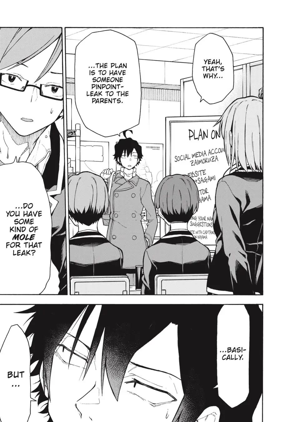 My Youth Romantic Comedy Is Wrong as I Expected @ comic Chapter 101 page 28 - Chapter 101