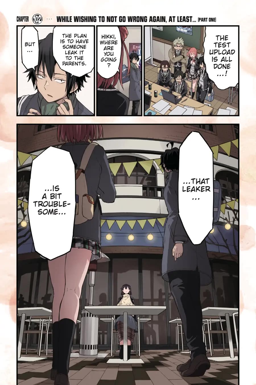 My Youth Romantic Comedy Is Wrong as I Expected @ comic Chapter 102 page 2 - Chapter 102