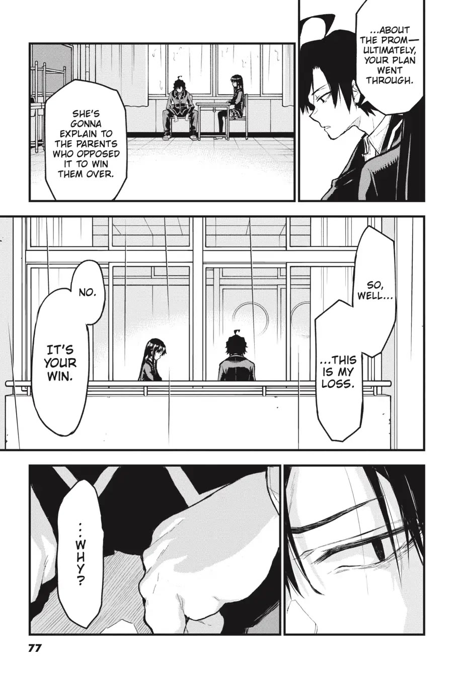 My Youth Romantic Comedy Is Wrong as I Expected @ comic Chapter 103.5 page 13 - Chapter 103.5