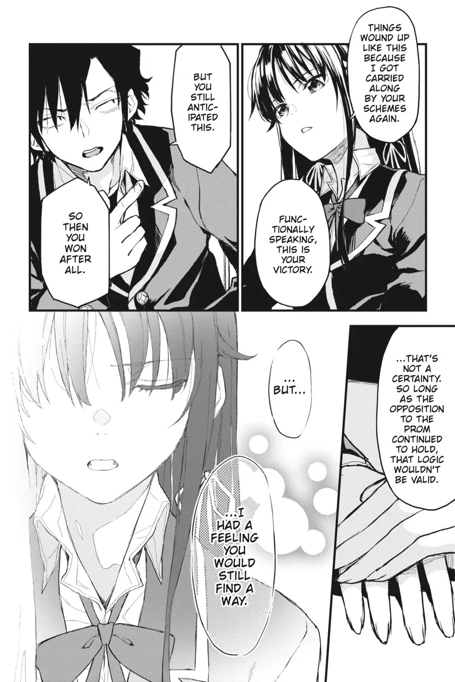 My Youth Romantic Comedy Is Wrong as I Expected @ comic Chapter 103.5 page 14 - Chapter 103.5