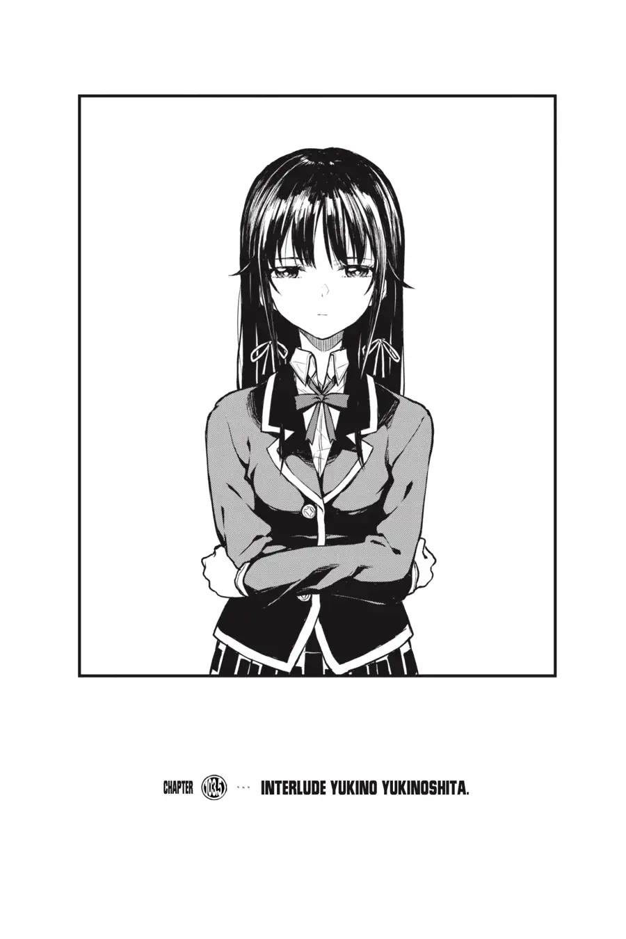 My Youth Romantic Comedy Is Wrong as I Expected @ comic Chapter 103.5 page 4 - Chapter 103.5