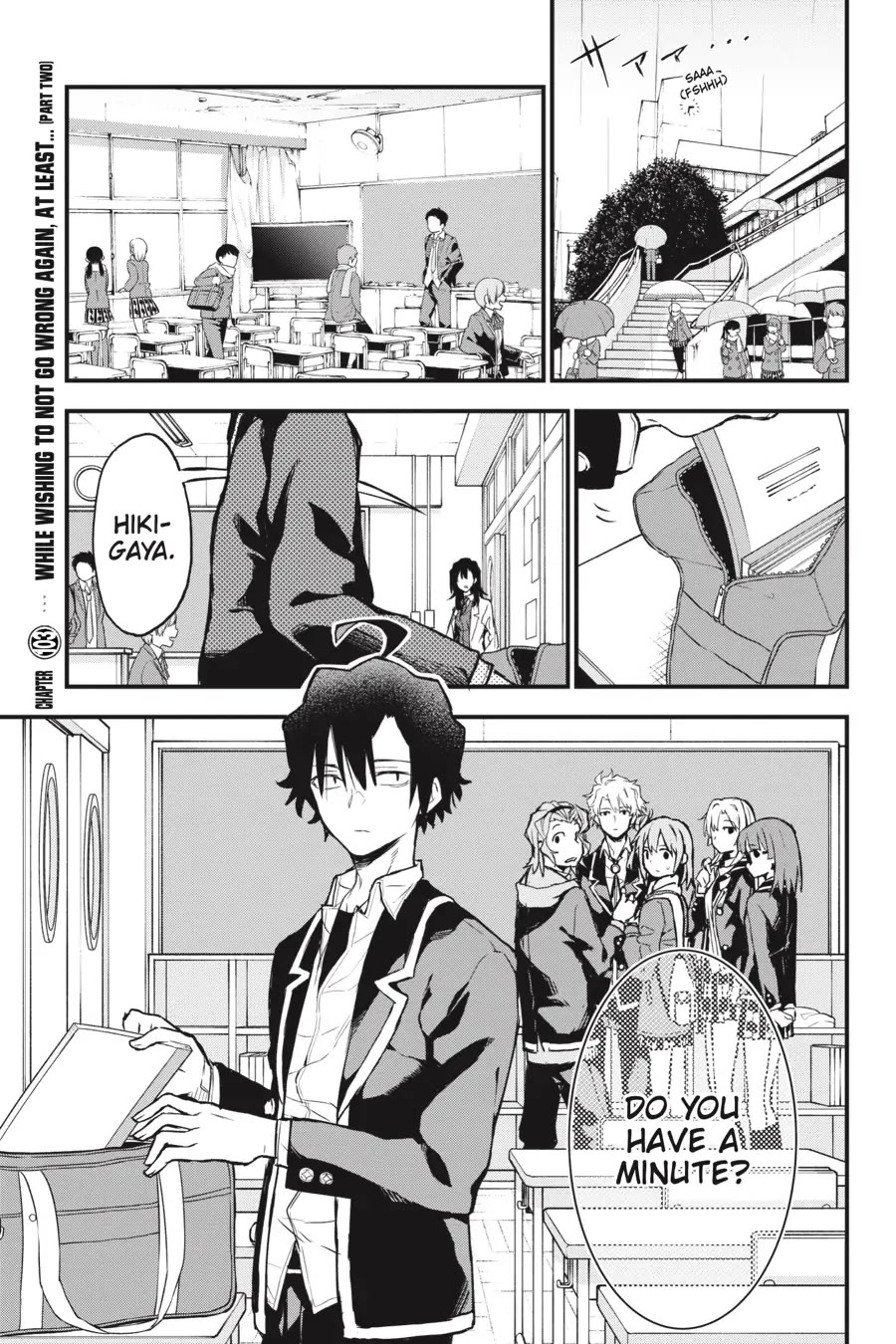My Youth Romantic Comedy Is Wrong as I Expected @ comic Chapter 103 page 1 - Chapter 103