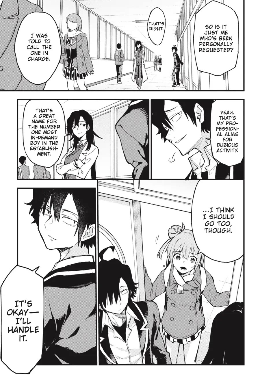 My Youth Romantic Comedy Is Wrong as I Expected @ comic Chapter 103 page 3 - Chapter 103