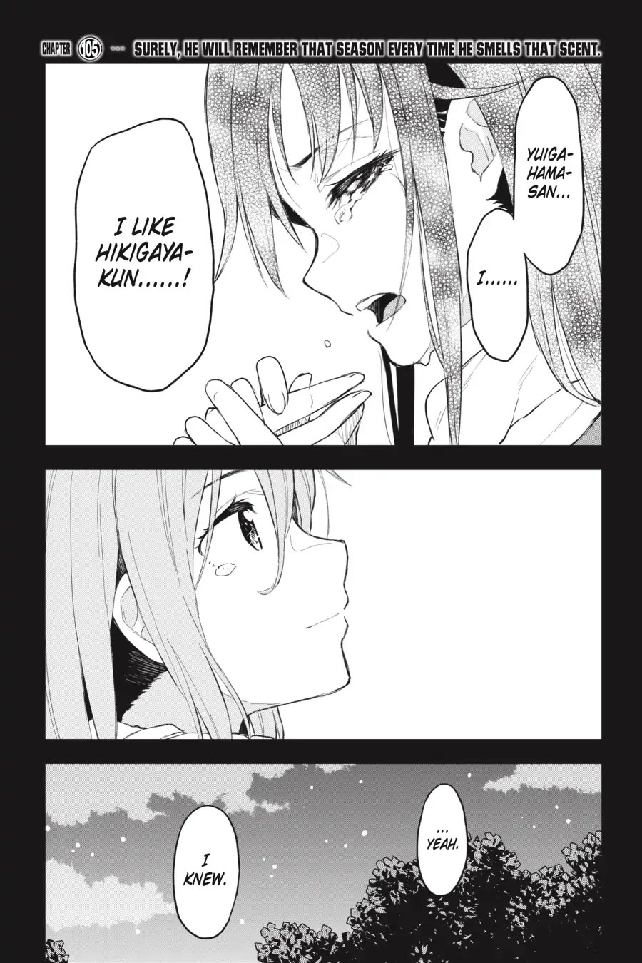 My Youth Romantic Comedy Is Wrong as I Expected @ comic Chapter 105 page 1 - Chapter 105