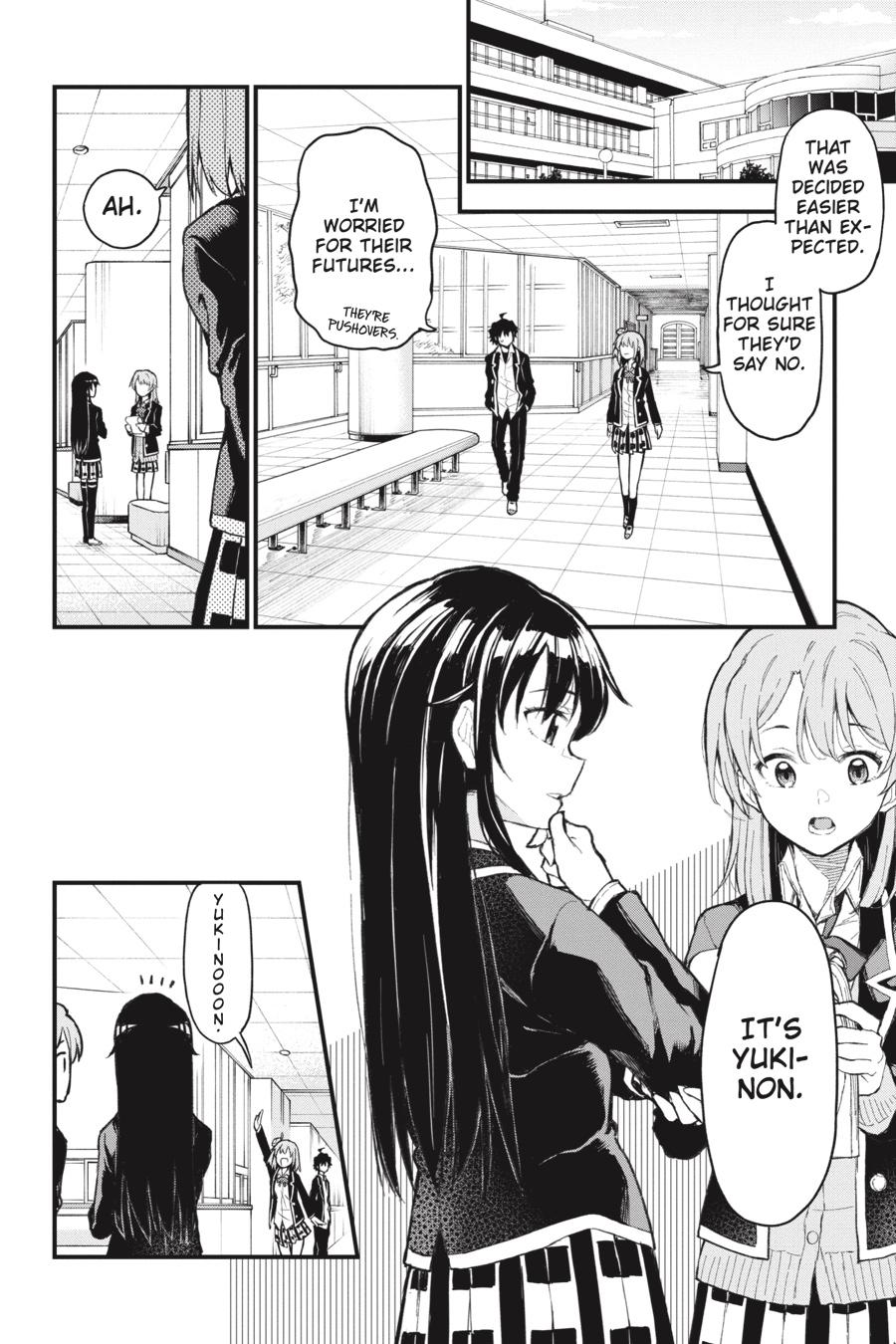 My Youth Romantic Comedy Is Wrong as I Expected @ comic Chapter 106 page 10 - Chapter 106