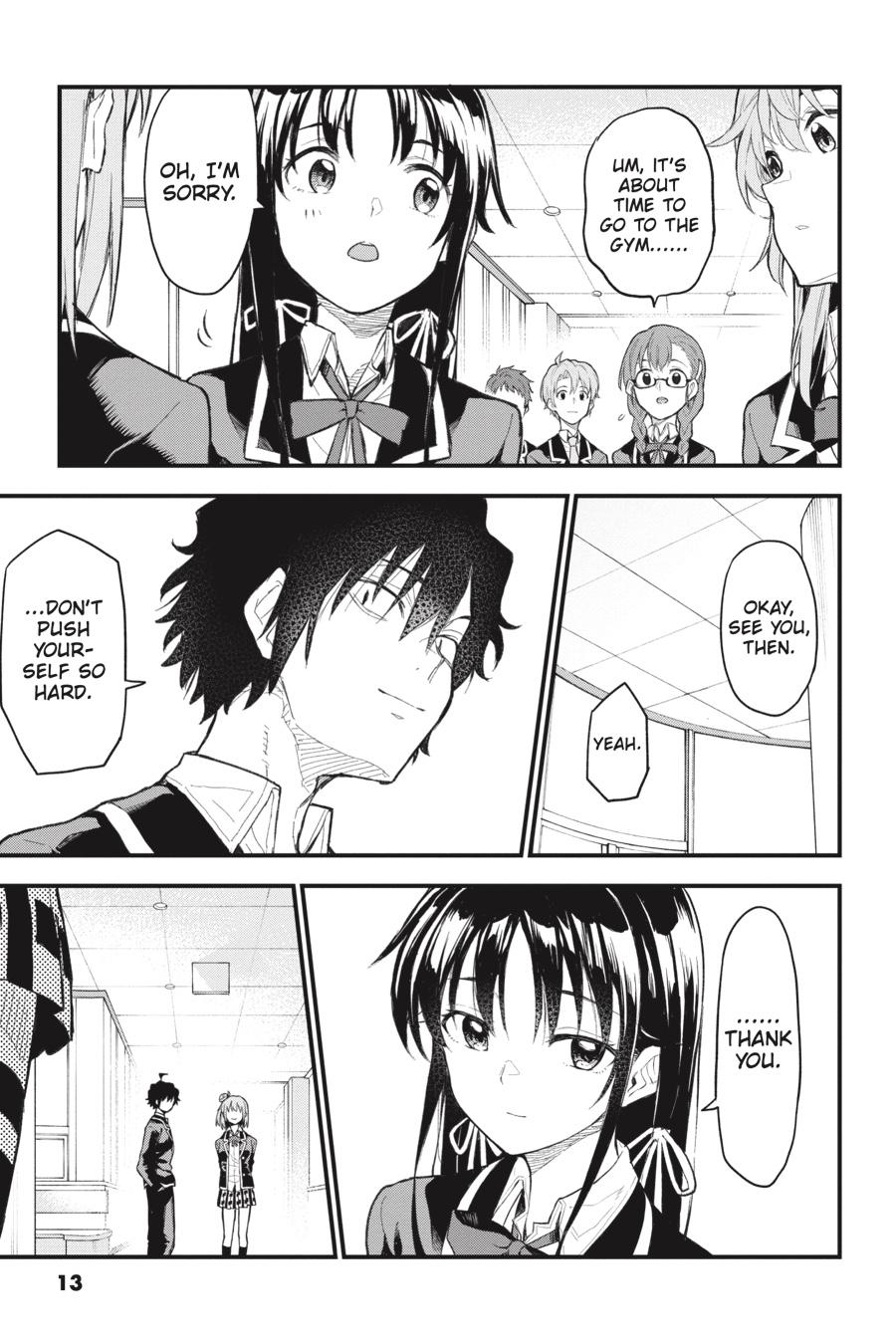 My Youth Romantic Comedy Is Wrong as I Expected @ comic Chapter 106 page 13 - Chapter 106