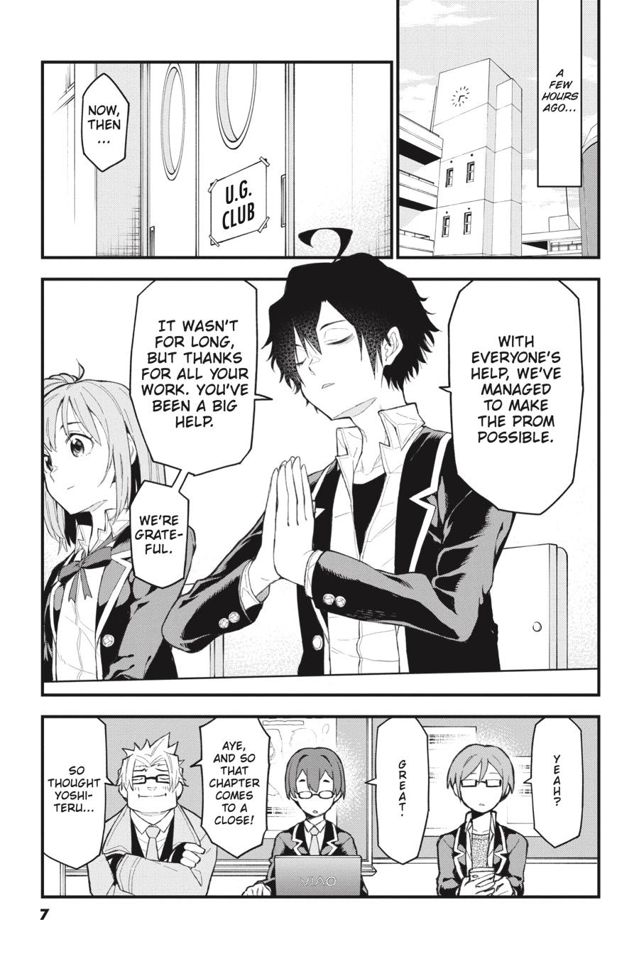 My Youth Romantic Comedy Is Wrong as I Expected @ comic Chapter 106 page 7 - Chapter 106