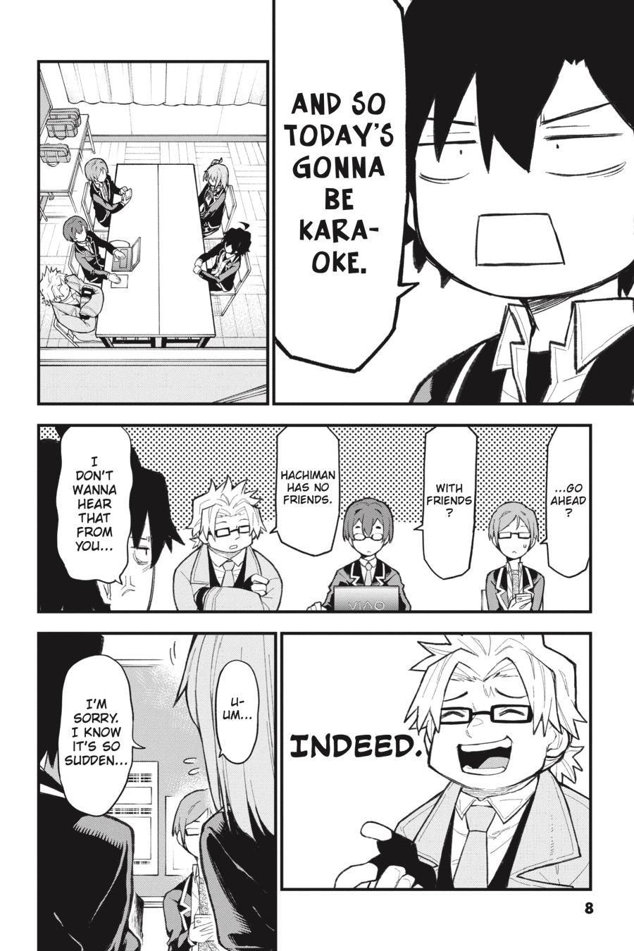 My Youth Romantic Comedy Is Wrong as I Expected @ comic Chapter 106 page 8 - Chapter 106