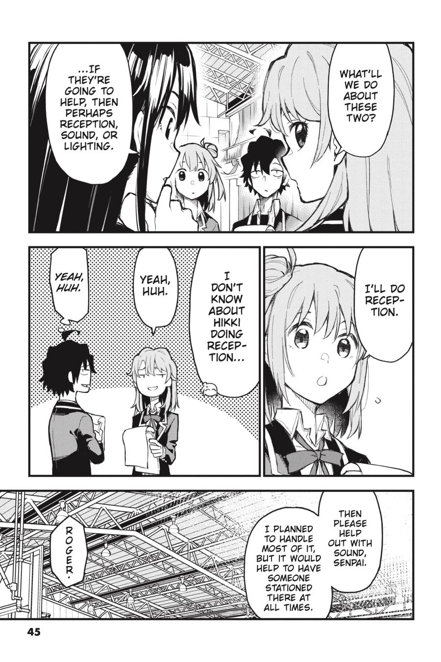My Youth Romantic Comedy Is Wrong as I Expected @ comic Chapter 107 page 11 - Chapter 107