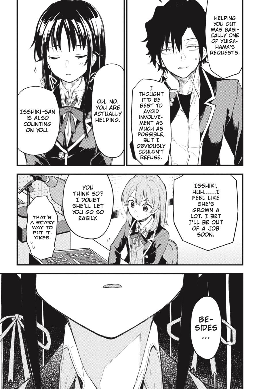 My Youth Romantic Comedy Is Wrong as I Expected @ comic Chapter 107 page 15 - Chapter 107