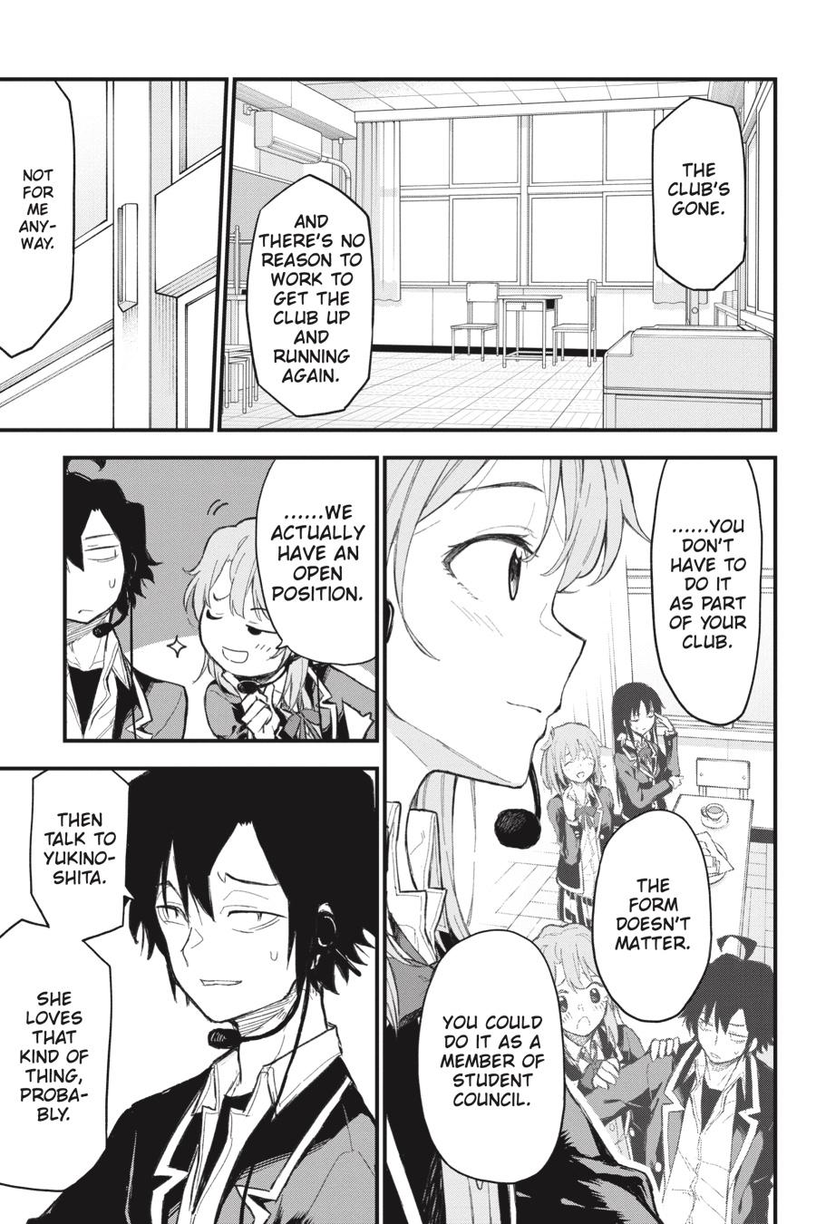 My Youth Romantic Comedy Is Wrong as I Expected @ comic Chapter 107 page 21 - Chapter 107