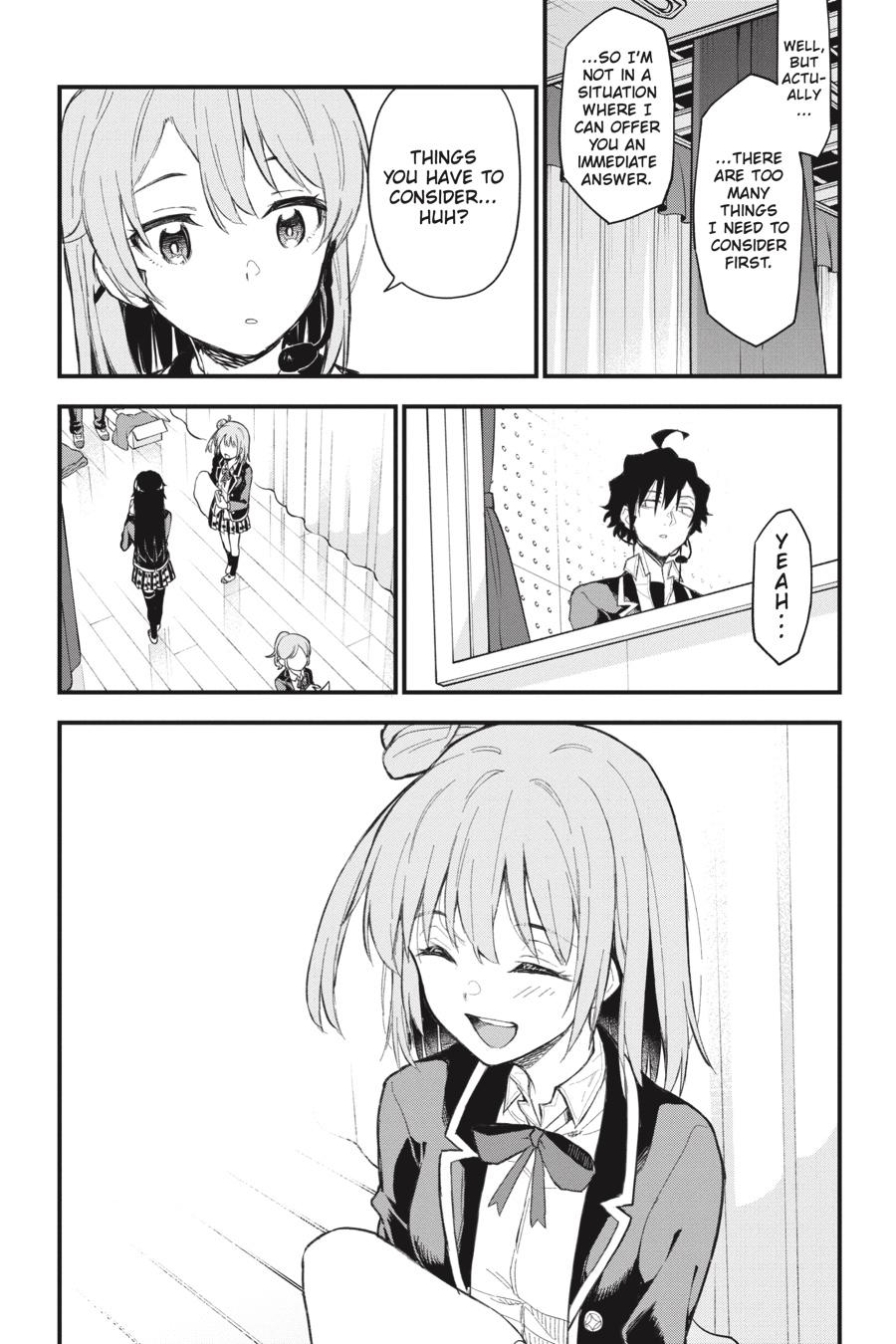 My Youth Romantic Comedy Is Wrong as I Expected @ comic Chapter 107 page 25 - Chapter 107