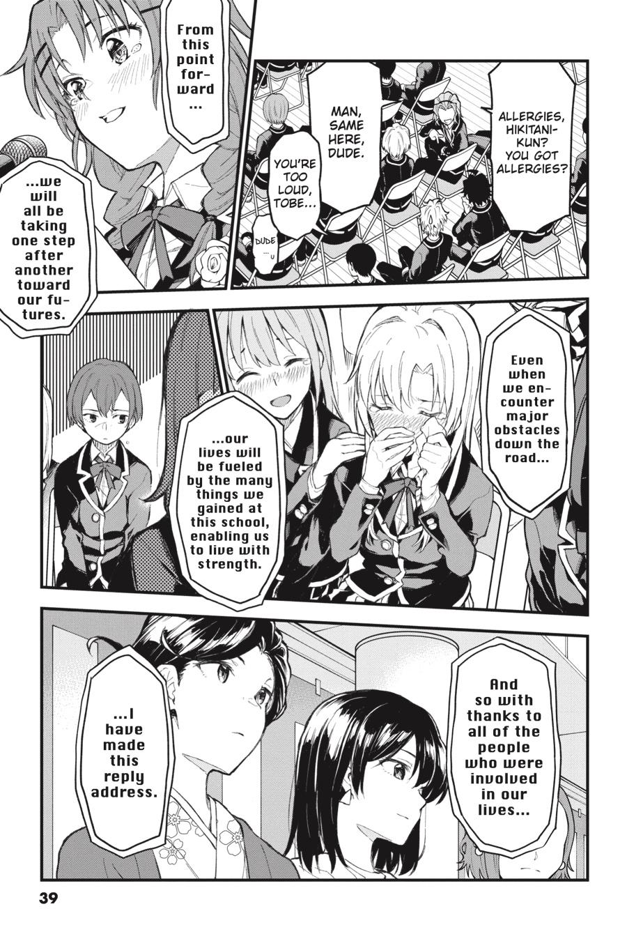 My Youth Romantic Comedy Is Wrong as I Expected @ comic Chapter 107 page 5 - Chapter 107