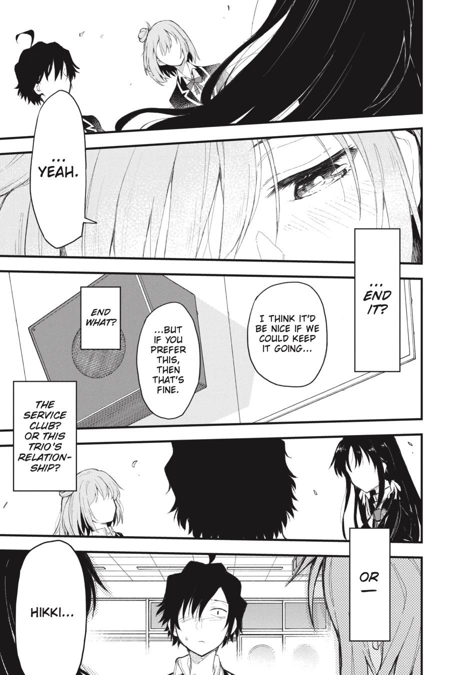 My Youth Romantic Comedy Is Wrong as I Expected @ comic Chapter 109 page 15 - Chapter 109
