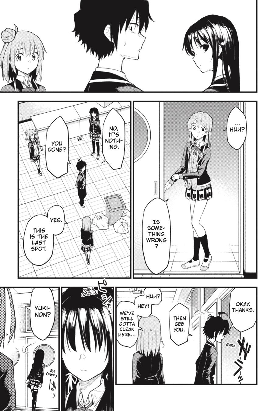 My Youth Romantic Comedy Is Wrong as I Expected @ comic Chapter 109 page 17 - Chapter 109