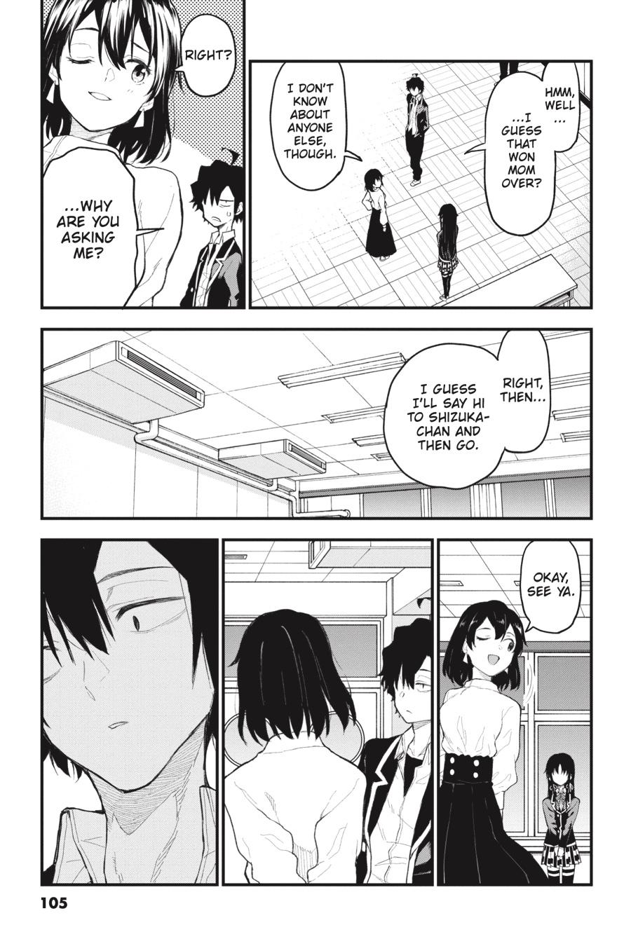 My Youth Romantic Comedy Is Wrong as I Expected @ comic Chapter 109 page 9 - Chapter 109