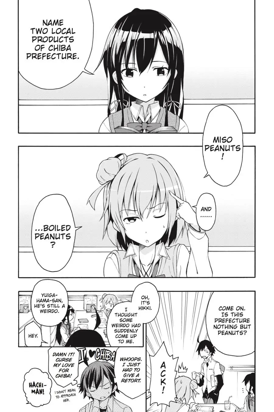 My Youth Romantic Comedy Is Wrong as I Expected @ comic Chapter 11 page 10 - Chapter 11