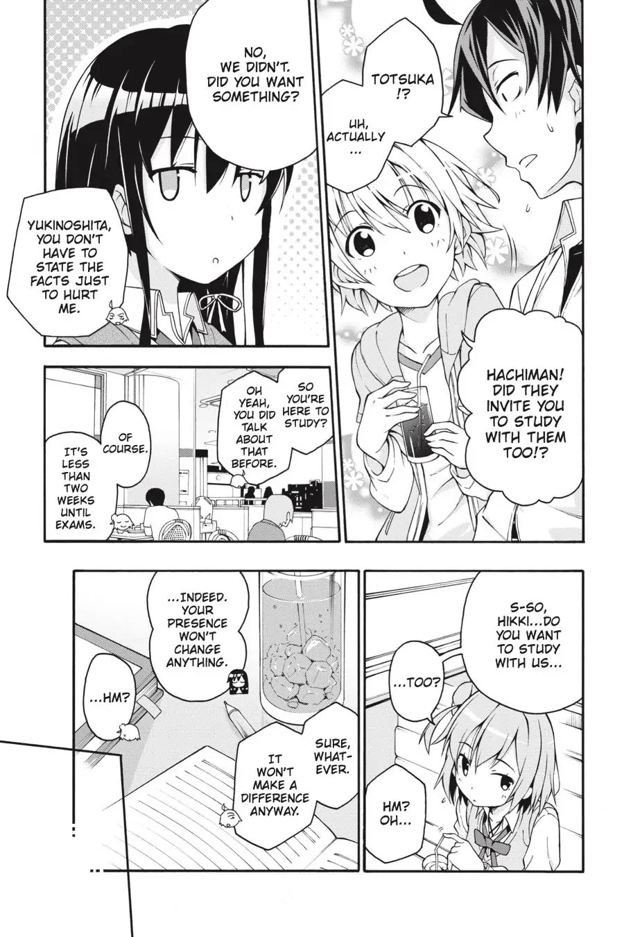 My Youth Romantic Comedy Is Wrong as I Expected @ comic Chapter 11 page 11 - Chapter 11