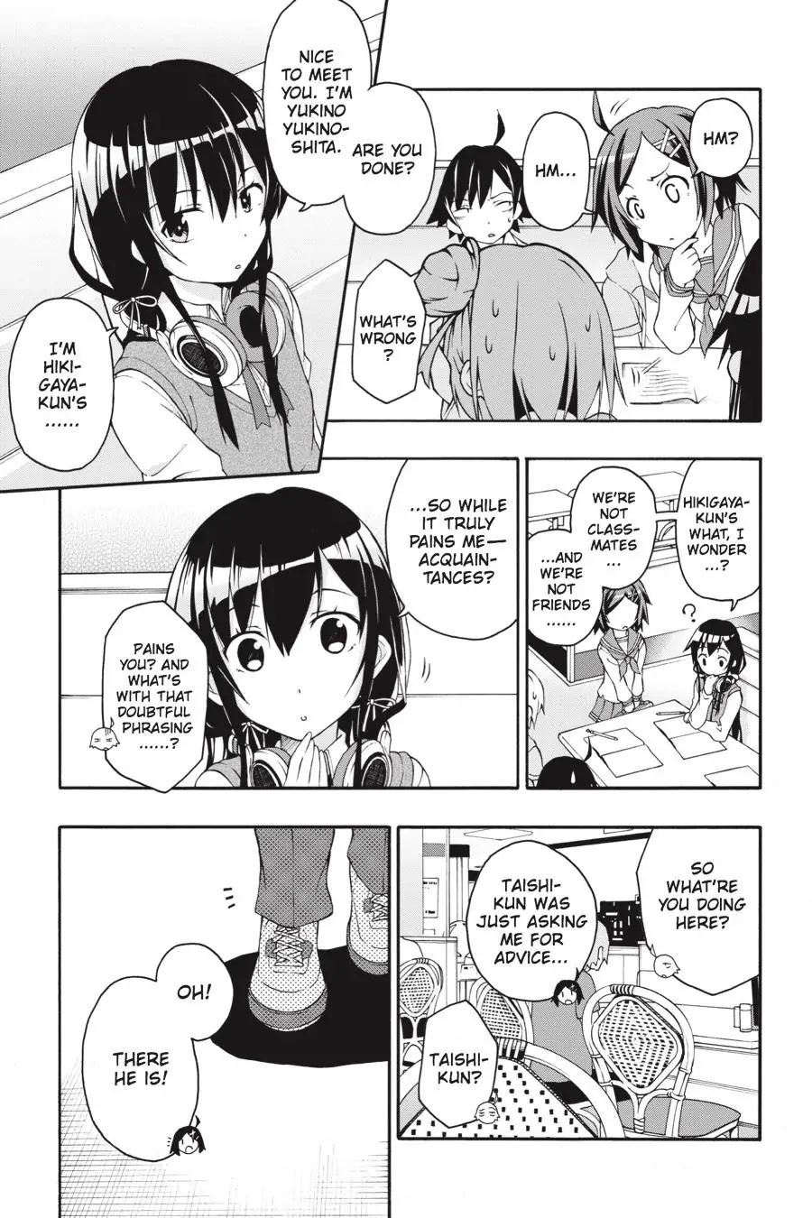 My Youth Romantic Comedy Is Wrong as I Expected @ comic Chapter 11 page 15 - Chapter 11