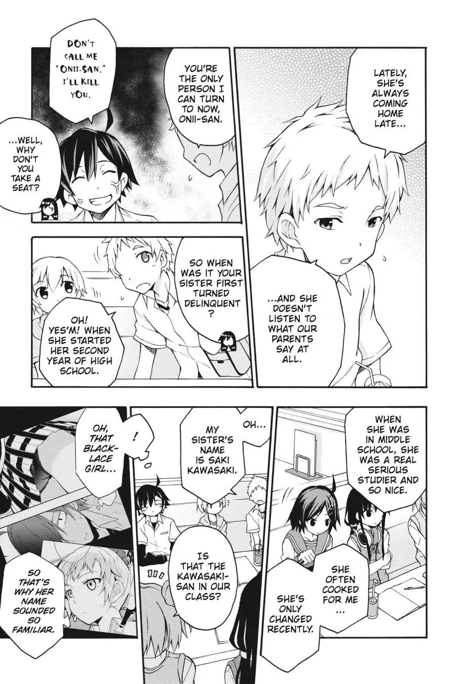 My Youth Romantic Comedy Is Wrong as I Expected @ comic Chapter 11 page 17 - Chapter 11