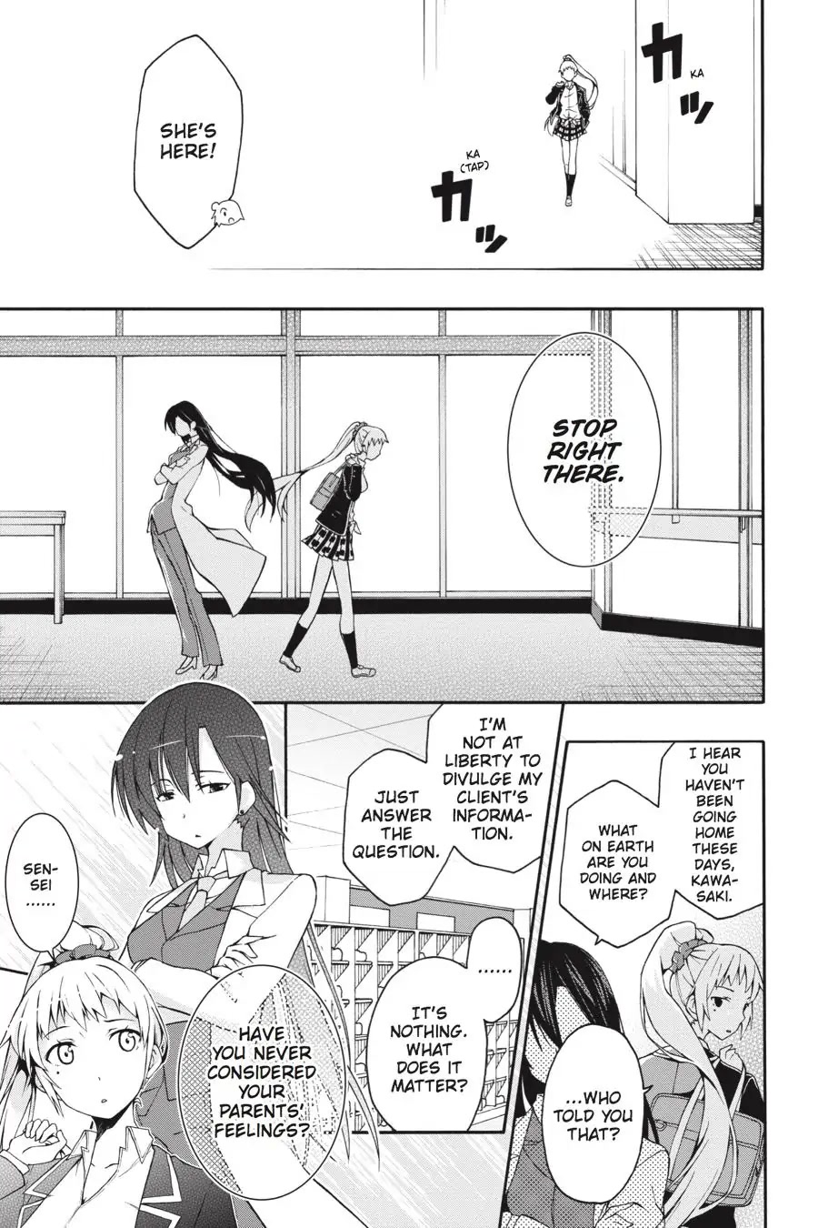 My Youth Romantic Comedy Is Wrong as I Expected @ comic Chapter 11 page 25 - Chapter 11