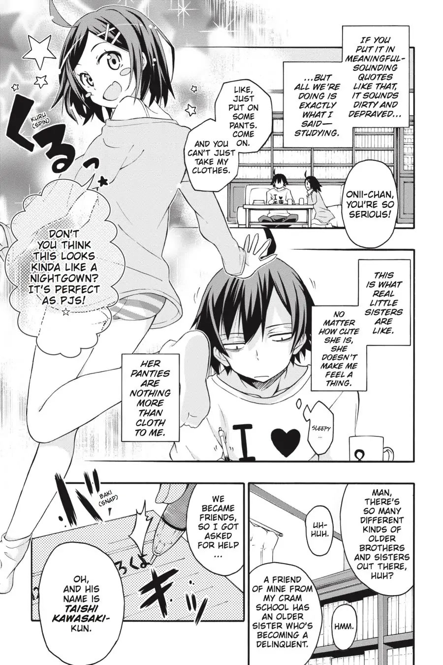 My Youth Romantic Comedy Is Wrong as I Expected @ comic Chapter 11 page 3 - Chapter 11