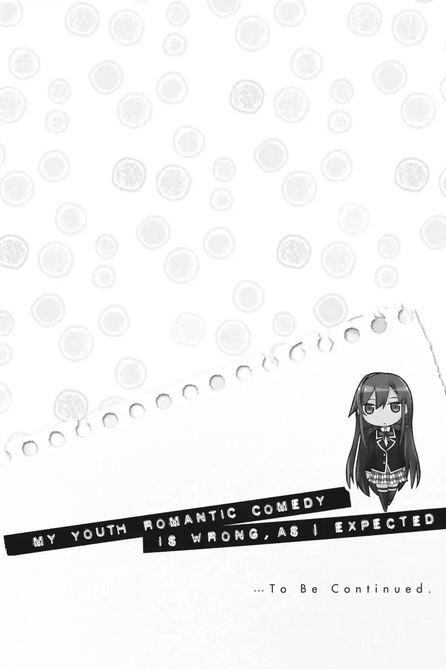 My Youth Romantic Comedy Is Wrong as I Expected @ comic Chapter 11 page 33 - Chapter 11
