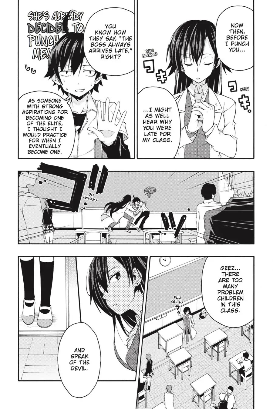 My Youth Romantic Comedy Is Wrong as I Expected @ comic Chapter 11 page 6 - Chapter 11