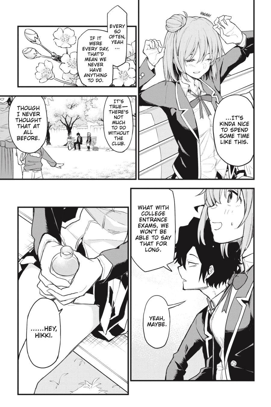 My Youth Romantic Comedy Is Wrong as I Expected @ comic Chapter 110 page 11 - Chapter 110