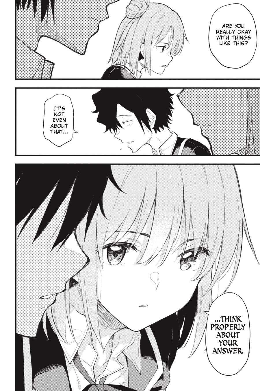 My Youth Romantic Comedy Is Wrong as I Expected @ comic Chapter 110 page 12 - Chapter 110