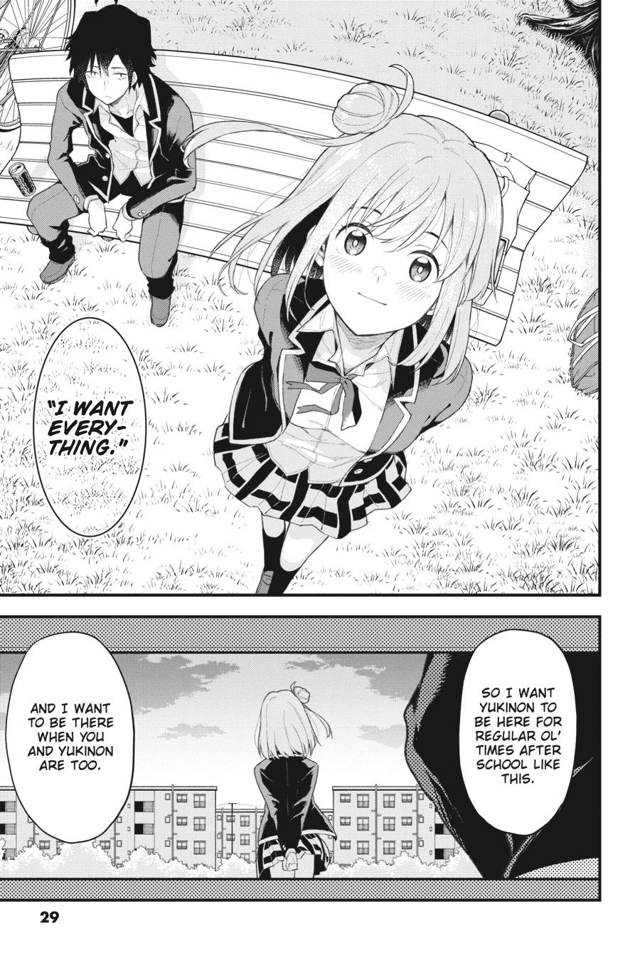 My Youth Romantic Comedy Is Wrong as I Expected @ comic Chapter 110 page 28 - Chapter 110
