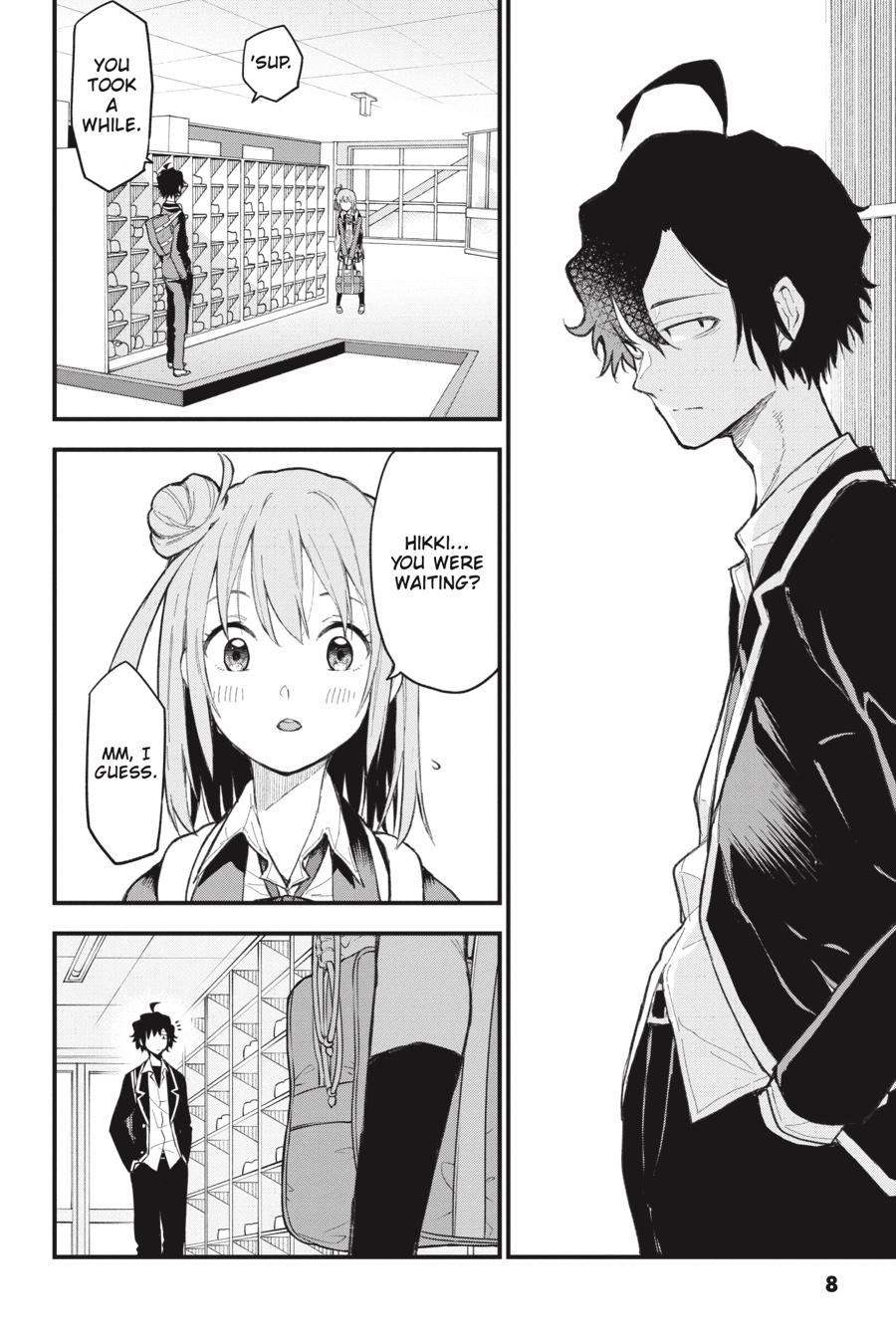 My Youth Romantic Comedy Is Wrong as I Expected @ comic Chapter 110 page 8 - Chapter 110