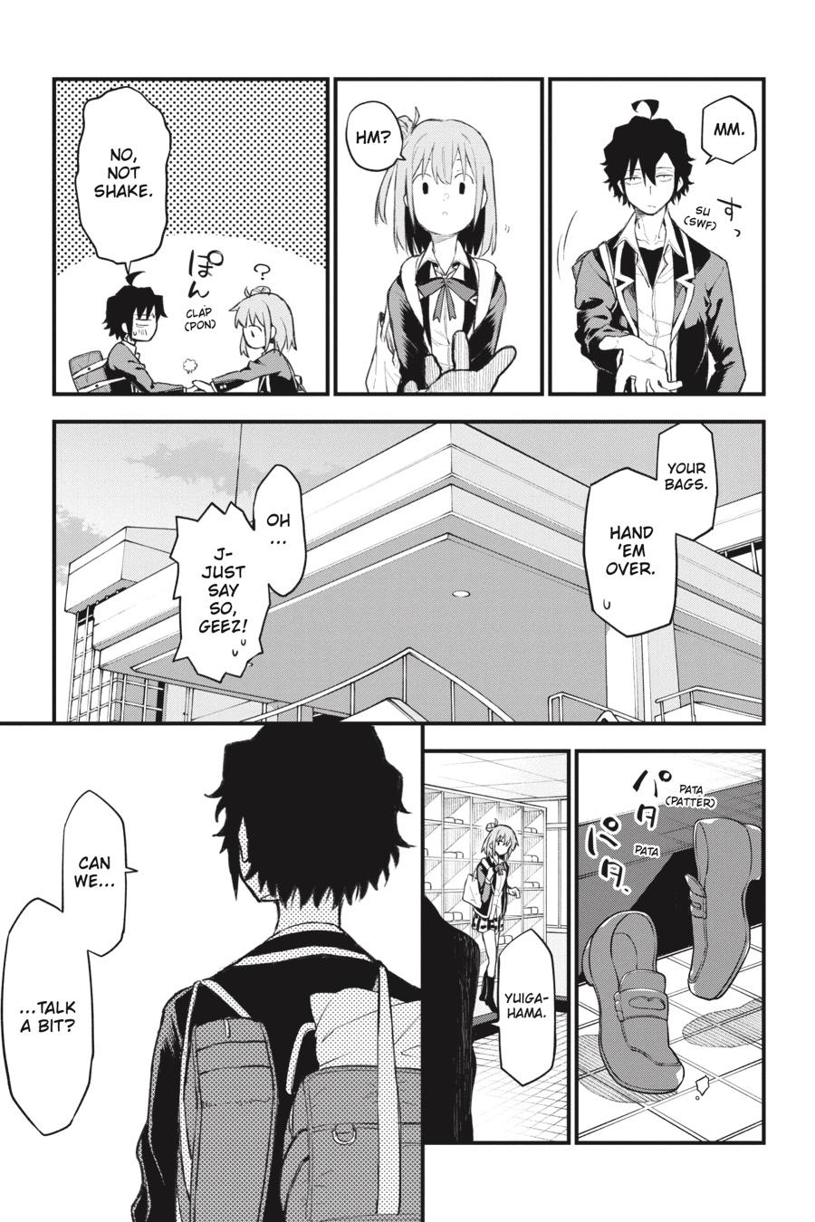 My Youth Romantic Comedy Is Wrong as I Expected @ comic Chapter 110 page 9 - Chapter 110