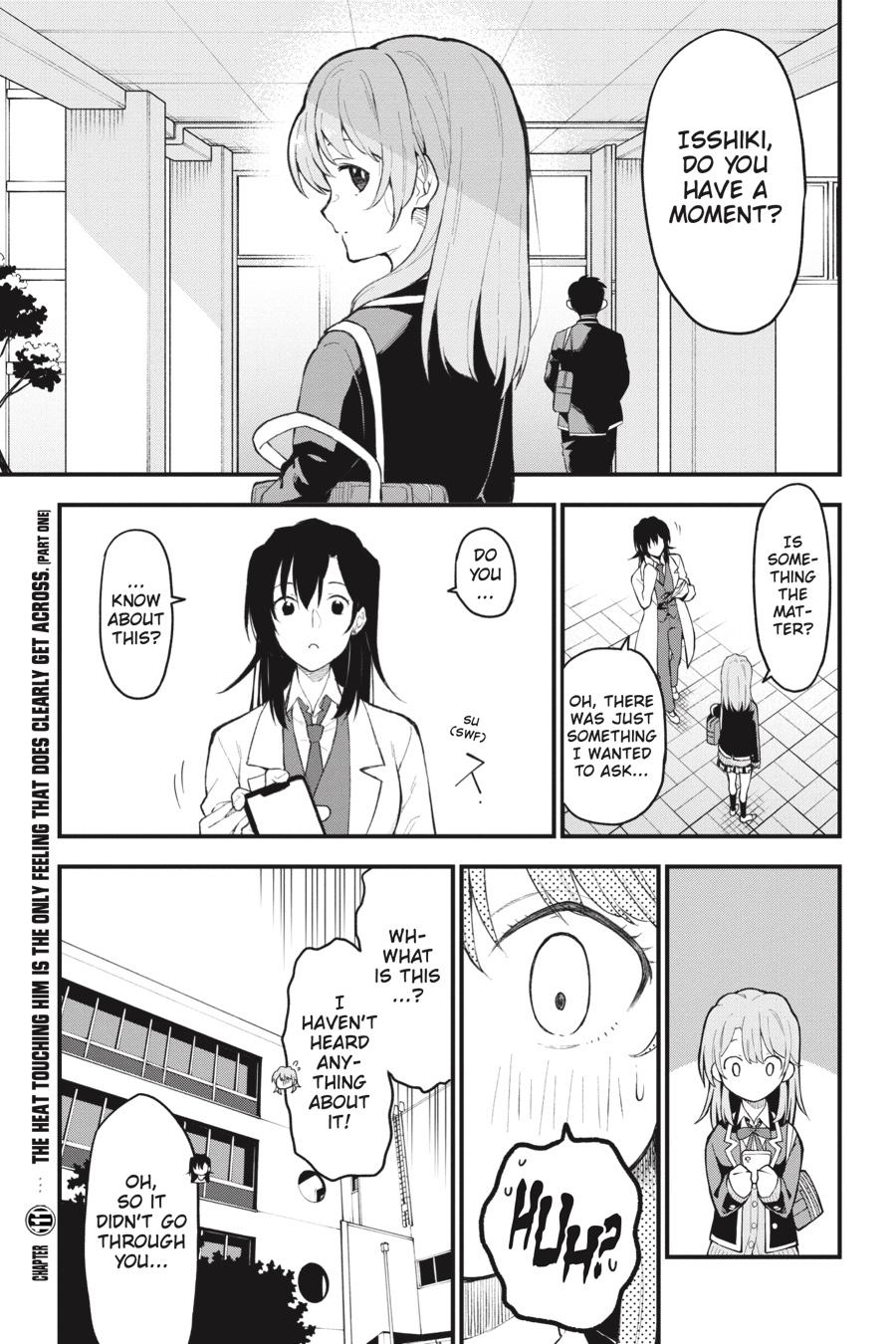 My Youth Romantic Comedy Is Wrong as I Expected @ comic Chapter 111 page 1 - Chapter 111