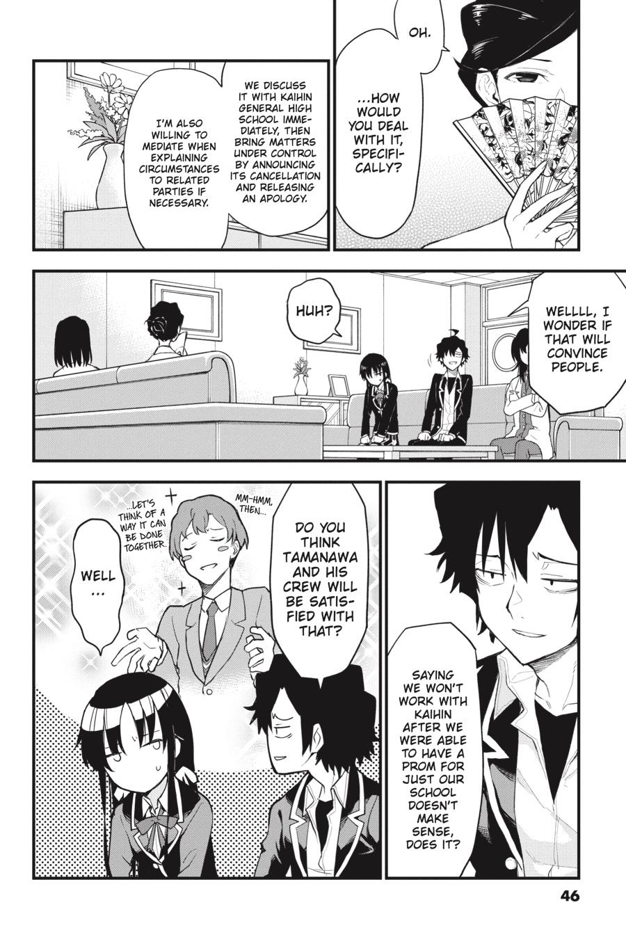 My Youth Romantic Comedy Is Wrong as I Expected @ comic Chapter 111 page 12 - Chapter 111