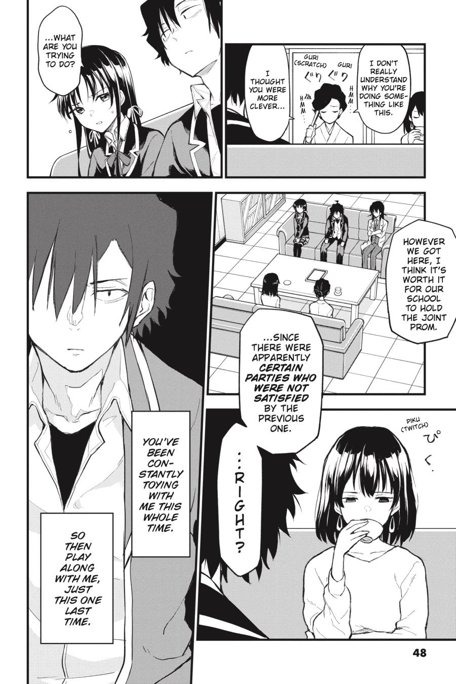 My Youth Romantic Comedy Is Wrong as I Expected @ comic Chapter 111 page 14 - Chapter 111