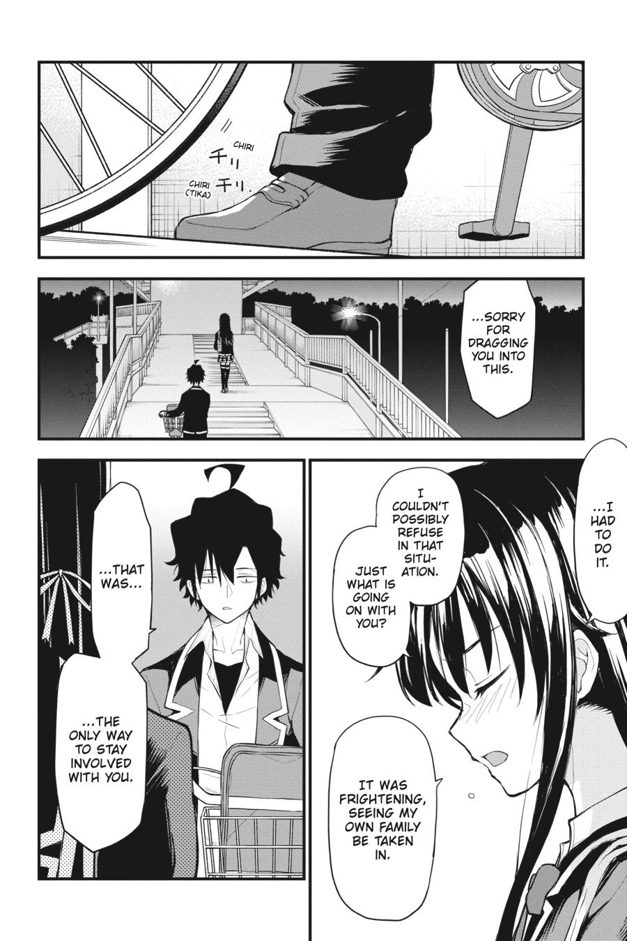 My Youth Romantic Comedy Is Wrong as I Expected @ comic Chapter 112 page 3 - Chapter 112