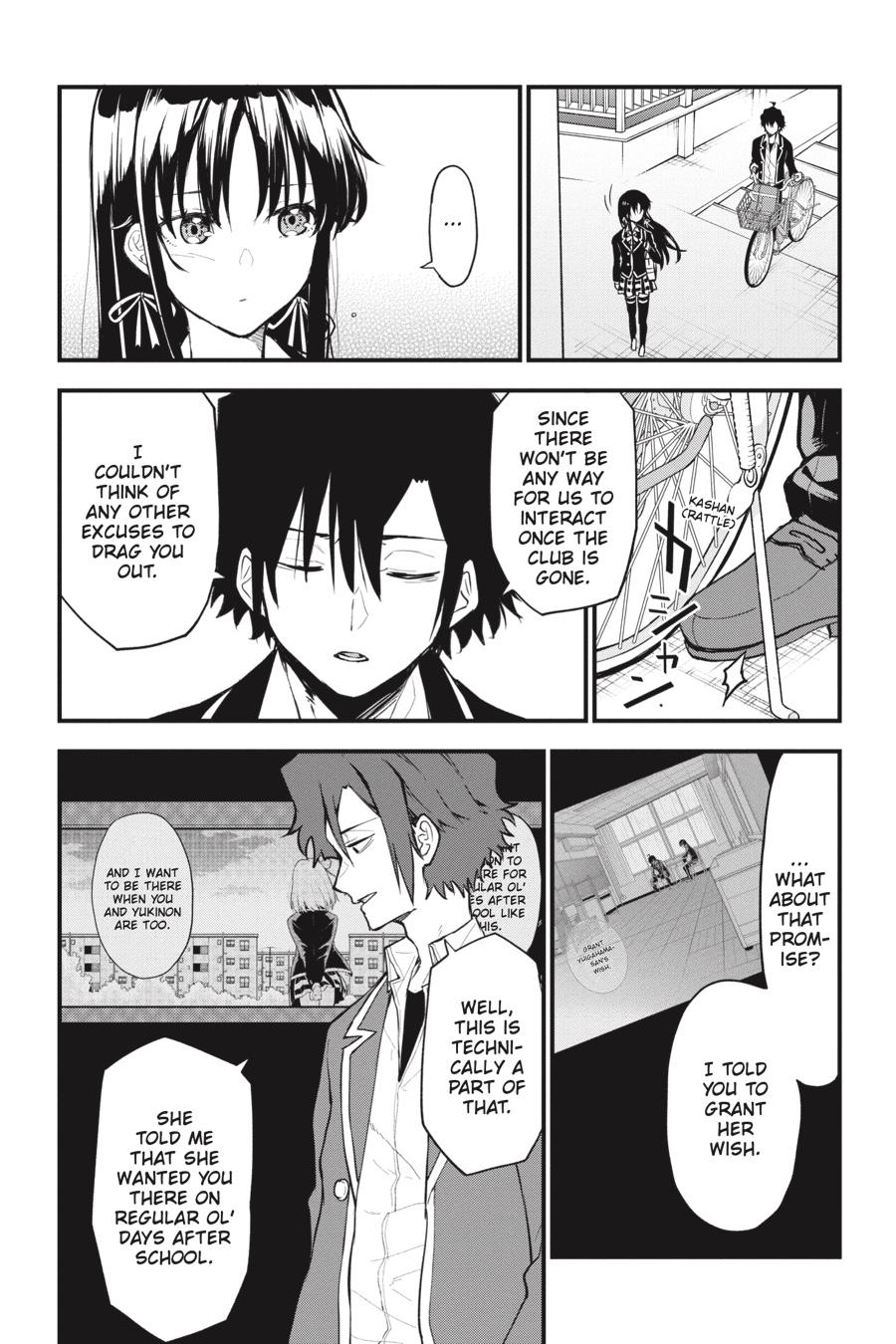 My Youth Romantic Comedy Is Wrong as I Expected @ comic Chapter 112 page 4 - Chapter 112