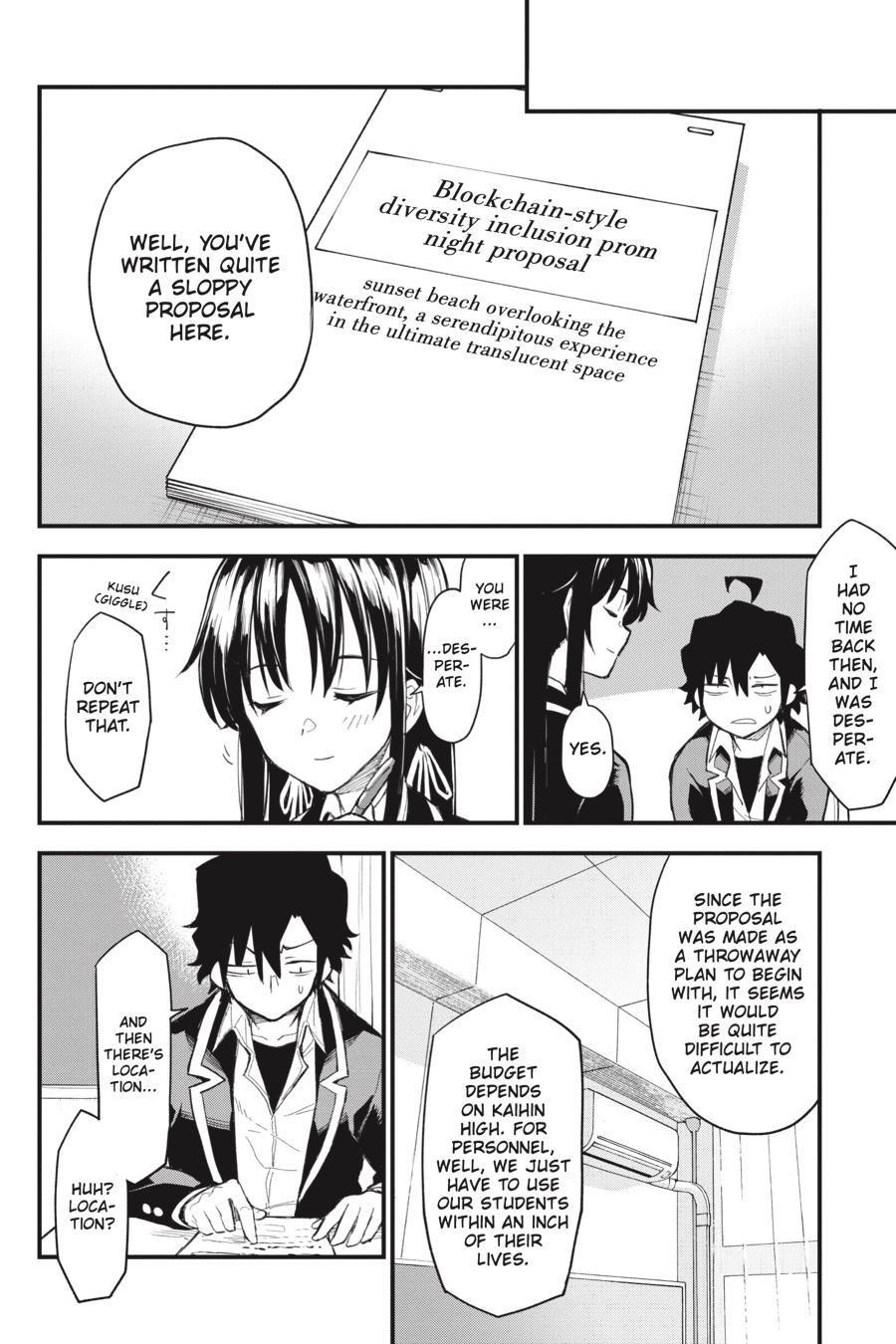 My Youth Romantic Comedy Is Wrong as I Expected @ comic Chapter 113 page 7 - Chapter 113