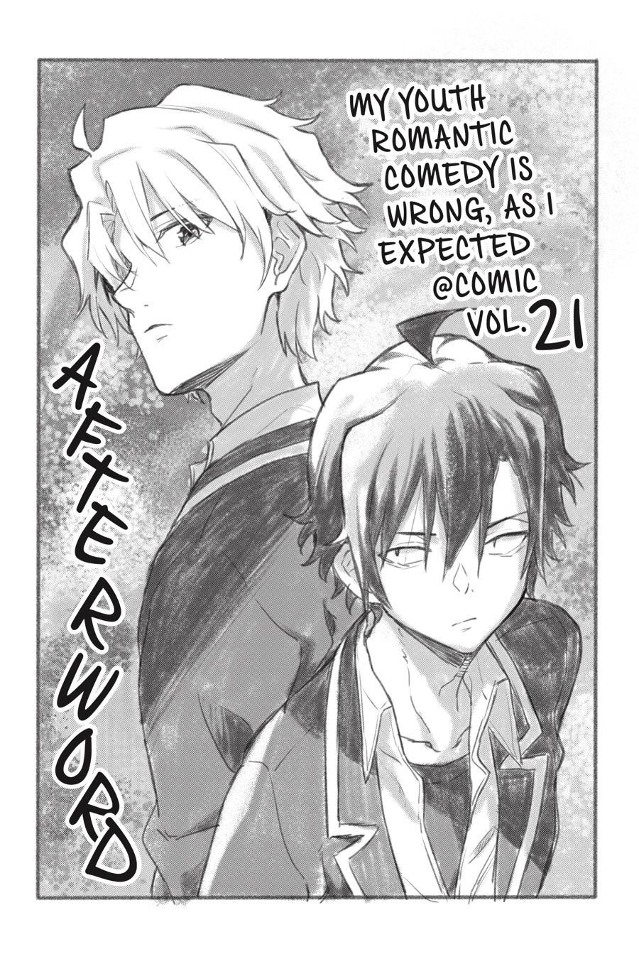My Youth Romantic Comedy Is Wrong as I Expected @ comic Chapter 114 page 31 - Chapter 114