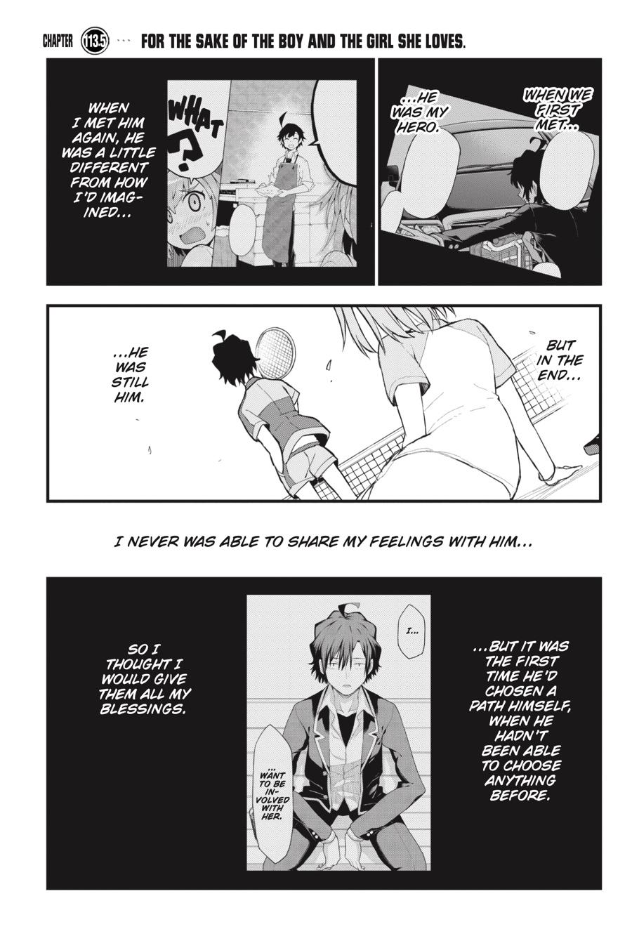 My Youth Romantic Comedy Is Wrong as I Expected @ comic Chapter 114 page 33 - Chapter 114