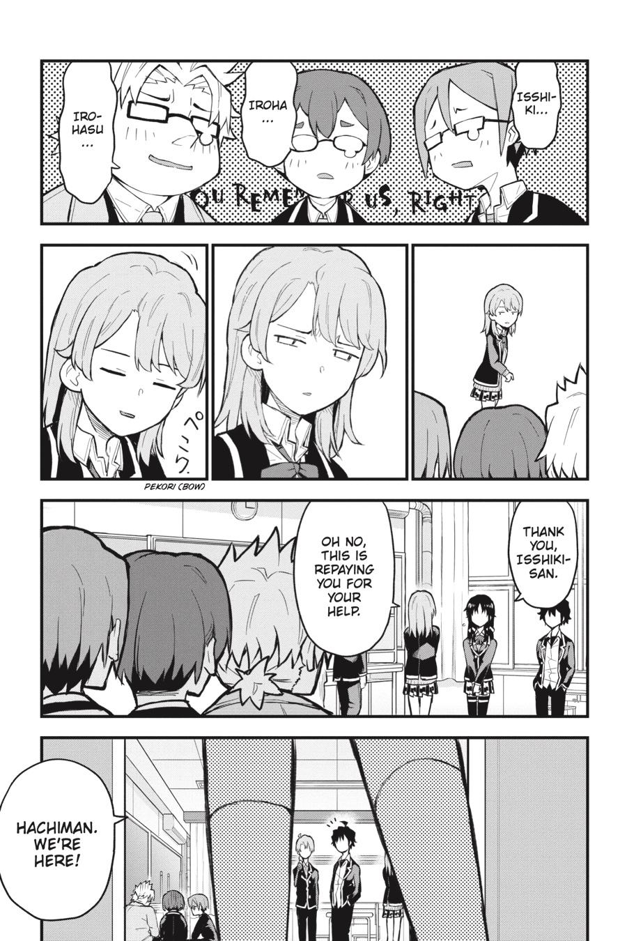 My Youth Romantic Comedy Is Wrong as I Expected @ comic Chapter 114 page 9 - Chapter 114