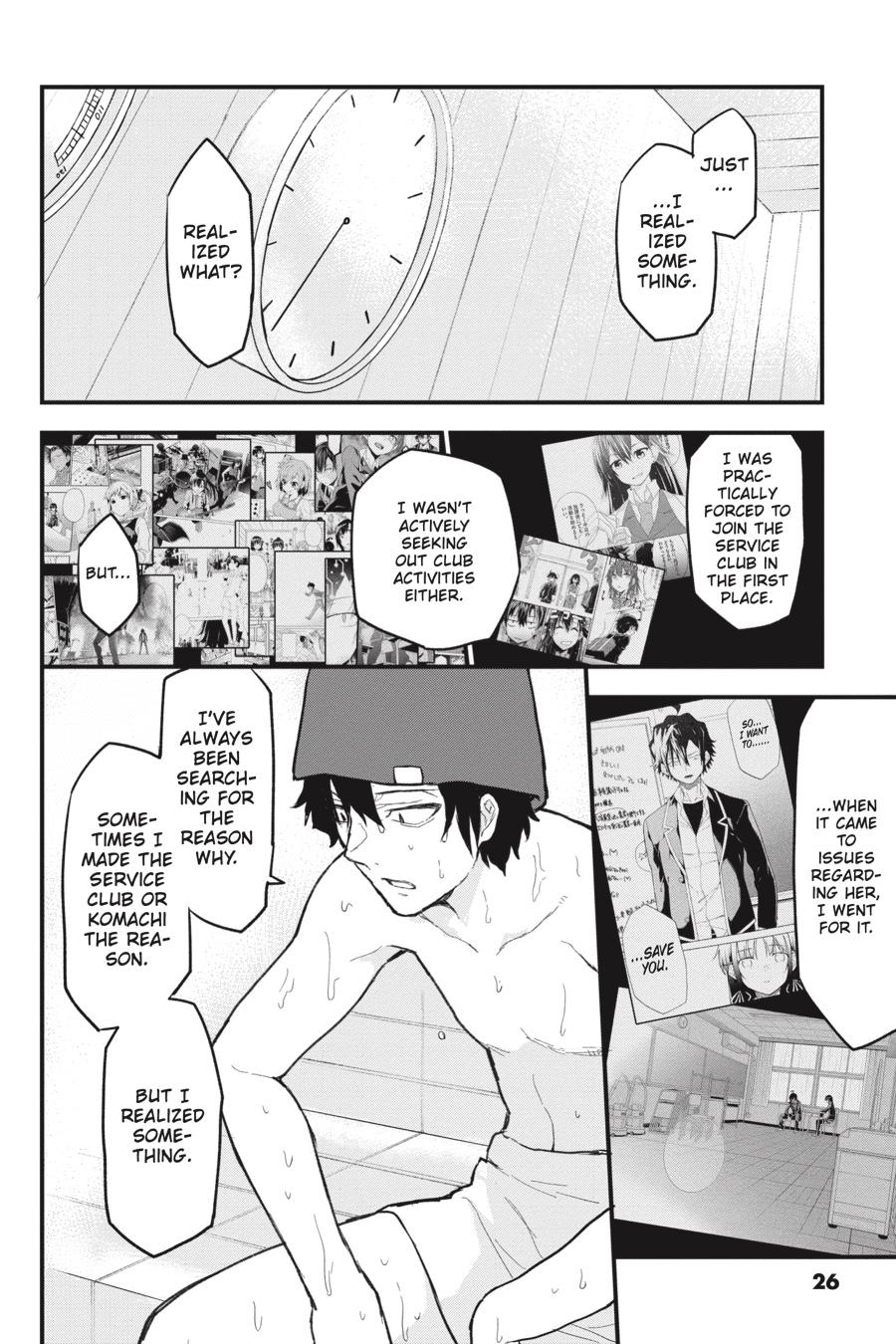 My Youth Romantic Comedy Is Wrong as I Expected @ comic Chapter 115 page 26 - Chapter 115