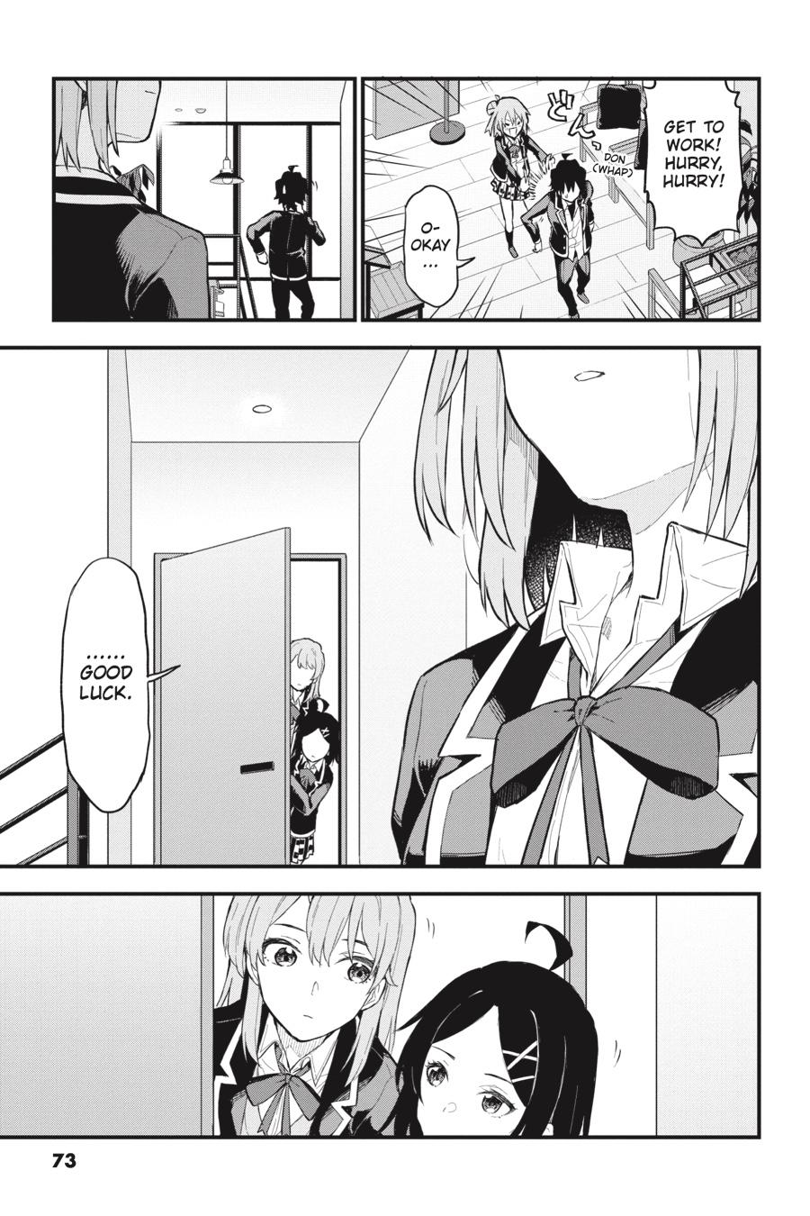 My Youth Romantic Comedy Is Wrong as I Expected @ comic Chapter 117 page 10 - Chapter 117