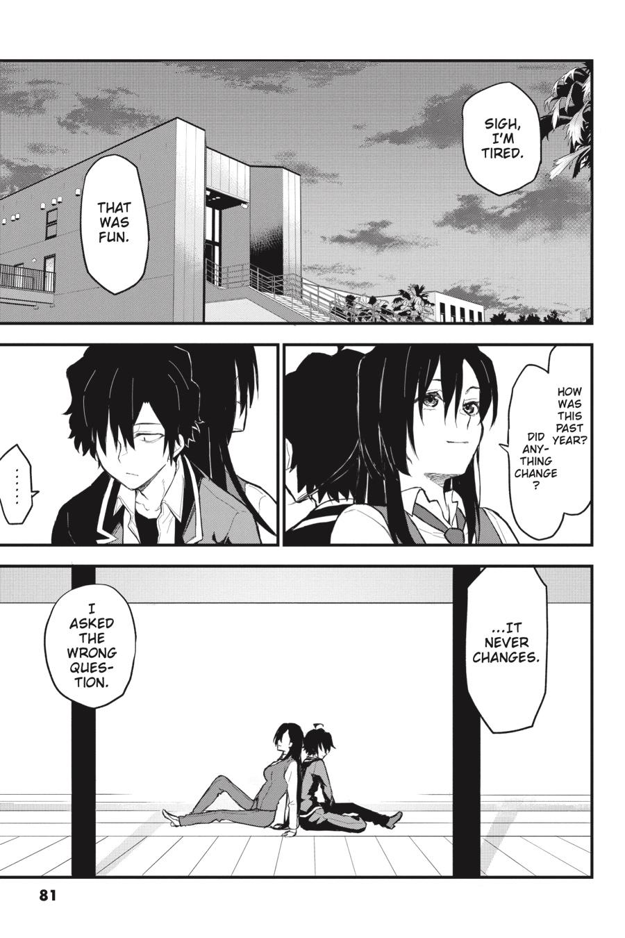 My Youth Romantic Comedy Is Wrong as I Expected @ comic Chapter 117 page 18 - Chapter 117